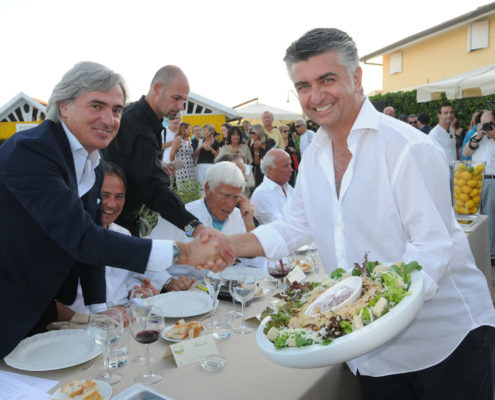 2008 - Forte dei Marmi – Bagno Roma di Levante - I 2 sindaci_ Umberto Buratti e Massimo Mallegni